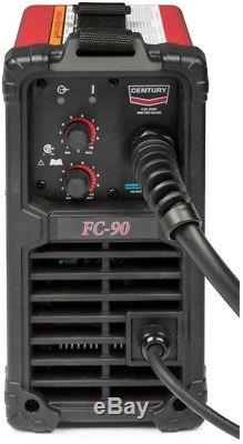 Century 90 Amp FC90 Flux Core Wire Feed Welder and Gun, 120V