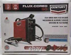 Century Lincoln K3493-1 90 Amp FC90 Flux Core Wire Feed Welder and Gun 120V