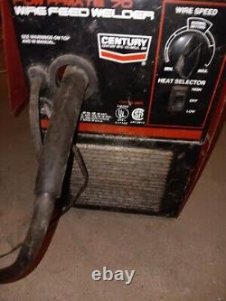 Century MFG CO Wire feed welder