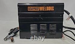 Chicago Electric Welding 125VAC Flux Welder 63583 with Gun, Ground, and Clamp