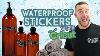 Cricut Beginners How To Make Stickers With Cricut Waterproof