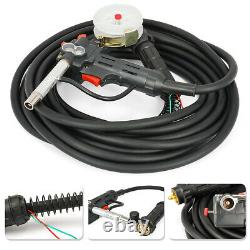 DC24V 33Ft(10m) Toothed MIG Spool Gun Wire Feed Aluminum Welder Torch