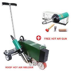 DHL free shipping PVC TPO roof hot air welding machine welder +free hot air gun