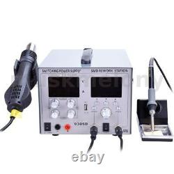 Digital Welding Hot Air Iron Gun Rework Soldering Station Welder+DC Power Supply