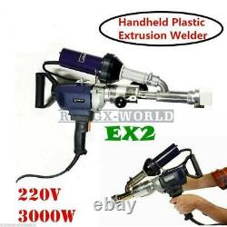 EX2 Handheld Plastic Extrusion Welding Machine Extruder Welder Gun Booster