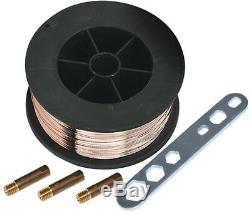 Electric Core Welder 120-Amp 4-Heat Welder Gun Output Wire Feed Speed Control
