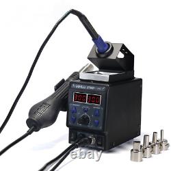 Electric Soldering Station Heat Welding Gun Hot Air Iron Gun Desoldering Welder