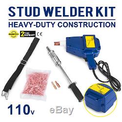 Electric Stud Gun Welder Auto Body Dent Ding Slide Puller Complete Repair Kit