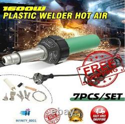 Electronic Hot Air Plastic Welding-Gun Torch Welder Heat Tools Kit+6PCS Nozzle