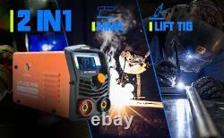 HITBOX 2IN1 ARC TIG Welder 200AMP Electric IGBT Welding Machine With TIG GUN