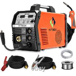 HITBOX 4-IN-1 MIG Welding Machine 220V Invente MMA ARC Lift TIG Welder Torch Gun