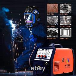 HITBOX 4IN1 Gas Gasless MIG Welder Aluminum Lift TIG MMA Welding Machine+Tig Gun