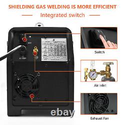 HITBOX 4IN1 Gas Gasless MIG Welder Aluminum Lift TIG MMA Welding Machine+Tig Gun