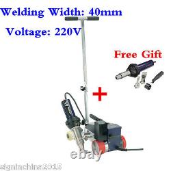 HOT! AC220V Hot Air Roofer Banner Welder Machine 40mm Welding Width+Free GUN