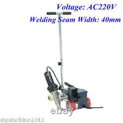 HOT! AC220V Hot Air Roofer Banner Welder Machine 40mm Welding Width+Free GUN