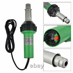 HUKOER 1600W Handheld Plastic Welder, Hot Air Gun Vinyl Welding Heat Gun