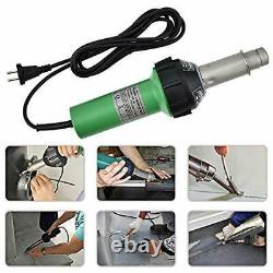 HUKOER 1600W Handheld Plastic Welder, Hot Air Gun Vinyl Welding Heat Gun