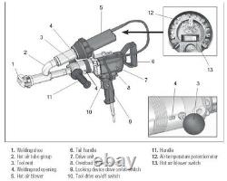 Handheld Plastic Extrusion Welding Machine Extruder Welder Heat Gun Booster EX3