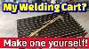 Homemade Welding Cart Perfect Beginner Flux Core Project