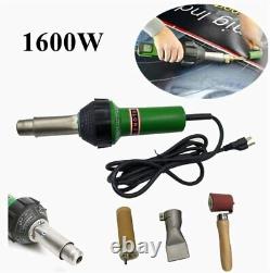 Hot Air Gun Welding Torch 1600W Heat Gun Plastic Welder Roofing Kits 110V 220V