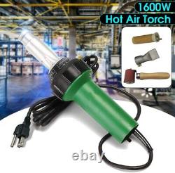 Hot Air Gun Welding Torch 1600W Heat Gun Plastic Welder Roofing Kits 110V 220V