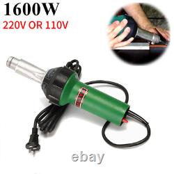 Hot Air Gun Welding Torch Heat Gun Plastic Welder Welder Kits 1600W 220V 110V