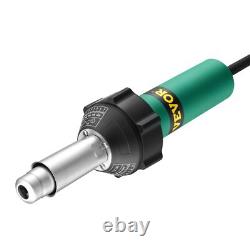 Hot Air Plastic Welder 1600W PVC TPO Vinyl Heat Gun Torch & 9 Accessories