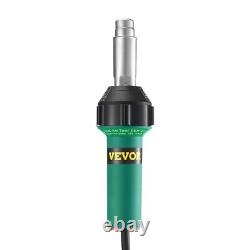Hot Air Plastic Welder 1600W PVC TPO Vinyl Heat Gun Torch & 9 Accessories