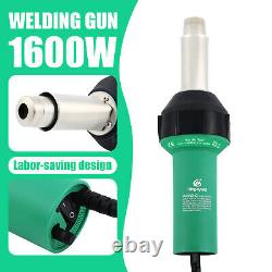 Hot Air Torch Plastic Welding Gun Welder Pistol Welding Tool Kit with 4 Nozzle