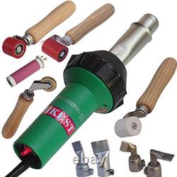 Hot Air Welding Gun For HDPE 110V 1600W Welder 1Set, Green, Black, Blue