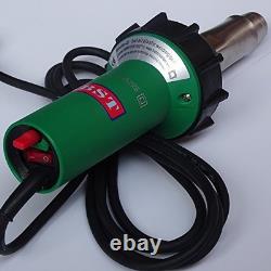 Hot Air Welding Gun For HDPE 110V 1600W Welder 1Set, Green, Black, Blue