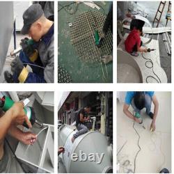 Hot Air Welding Gun For HDPE Geomembrane Welder For TPO Foof With Flat Weld Tips