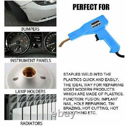 Hot Car Bumper Repair Plastic Welder Kit Stapler Plastic Welding Gun Machine