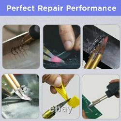 Hot Stapler Plastic Welding Gun 110V Car Bumper Body Plastic Repair Welder Kit