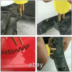Hot Stapler Plastic Welding Gun Car Bumper Repair Plastic Welder with 600 Staples