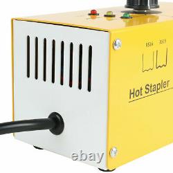 Hot Stapler Welder Staple Gun Plastic Welding Machine+700pc Staplers 220V AC
