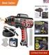 Industrial-Grade 130Amp Handheld Welder with Toolbox Perfect for All Tasks