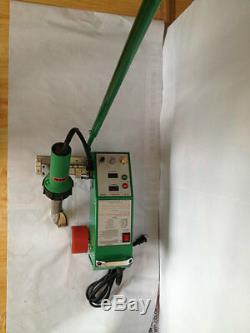 Intelligent PVC Flex Banner Seam Welding Machine with Leister Heat gun 110V