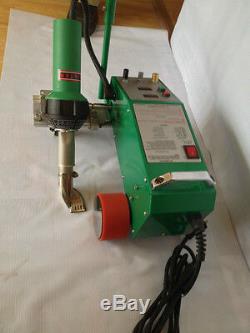 Intelligent PVC Flex Banner Seam Welding Machine with Leister Heat gun 110V