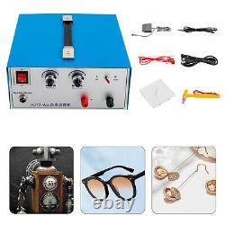 Jewelry Welding Machine 110V 500W Pulse Sparkle Spot Welder Gold Silver Platinum
