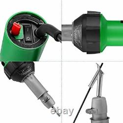 KKTECT 1600W Plastic Welder Welding Tool Hot Air Gun 20- 600 Variable