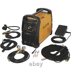 Klutch Dual-Voltage 200 Amp AC/DC TIG/Stick Welder with Inverter Technology