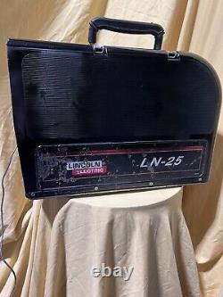 LINCOLN ELECTRIC SUITCASE LN-25 WIRE FEEDER K449 with WELDING GUN
