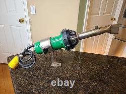 Leister Heat Gun Plastic Welding Gun Wide Slot Nozzle 1600W EUC