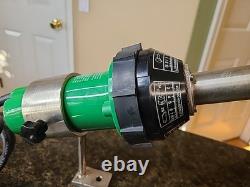 Leister Heat Gun Plastic Welding Gun Wide Slot Nozzle 1600W EUC