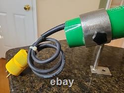 Leister Heat Gun Plastic Welding Gun Wide Slot Nozzle 1600W EUC