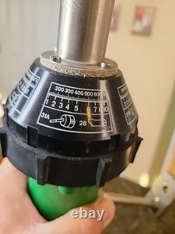Leister Heat Gun Plastic Welding Gun Wide Slot Nozzle 1600W EUC