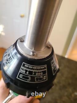 Leister Heat Gun Plastic Welding Gun Wide Slot Nozzle 1600W EUC