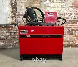Lincoln DC-600 MIG Welding Package With Feeder, Gun, And Ground-FREE SHIPPING