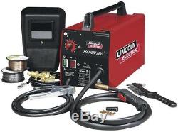 Lincoln Electric 115-Volt 20 Amp Outlet Range MIG Wire Feed Welder with Gun New